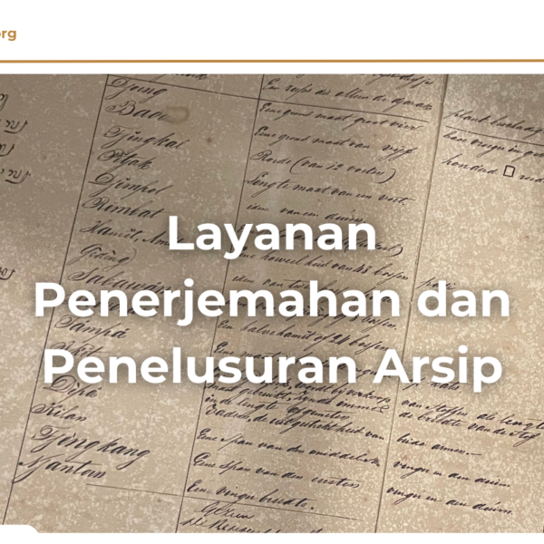 Jasa Penerjemahan Arsip Belanda ke Indonesia